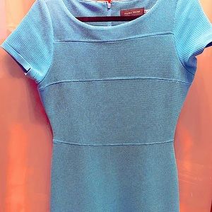 Ivanka Trump Blue A line dress